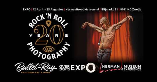 RAYMOND VAN OLPHEN OVER ZIJN EXPOSITIE '20 YEARS ROCK 'N ROLL PHOTOGRAPHY' IN HET HERMAN BROOD MUSEUM IN ZWOLLE