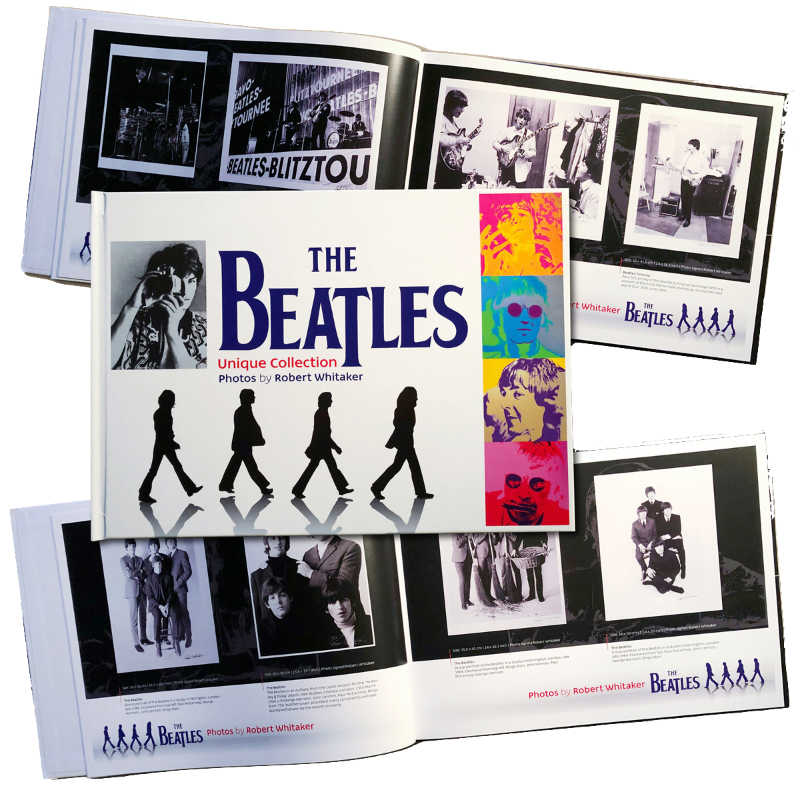 The Beatles unique collection by Robert Whitaker - Cover