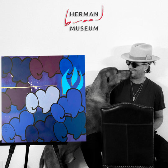 Cees Janneman doneert namens het Herman Brood Museum!