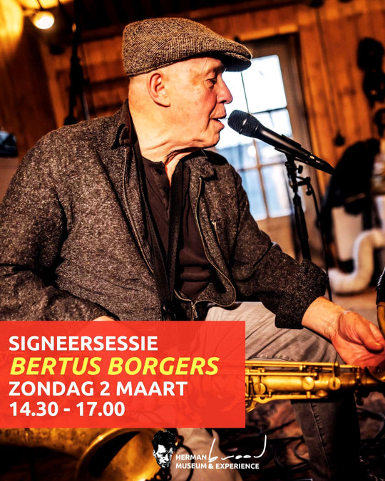 ATTENTIE, BROOD-FANS! Zondag 2 maart landt een absolute LEGENDE in de @Herman Brood Experience Zwolle: BERTUS BORGERS!