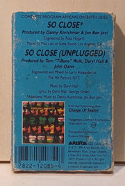 Daryl Hall & John Oates - So Close - Cassette