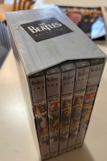 The Beatles box met 5 dvd s ANTHOLOGY