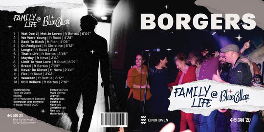 Borgers Family Life at BlueCollar - CD