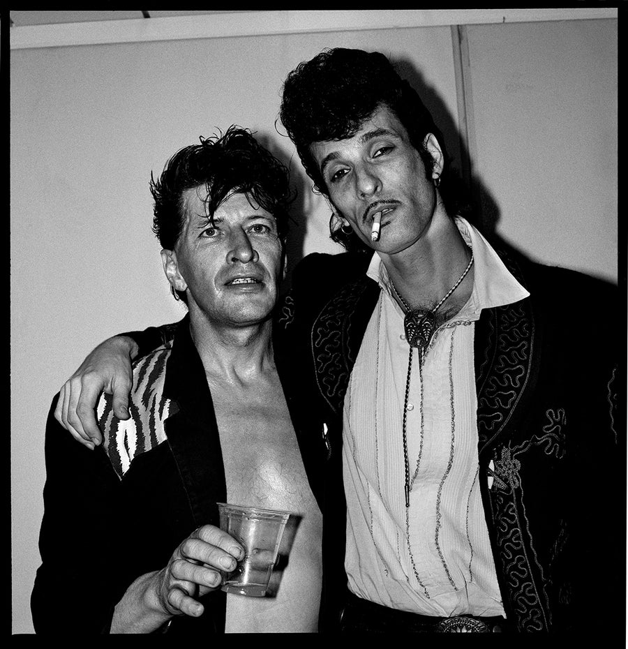 With Willy DeVille- Gerard Wessel - Foto
