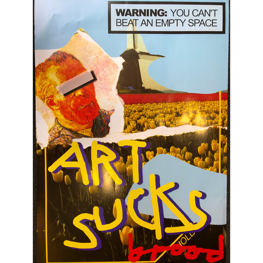 Art Sucks - Poster Herman Brood