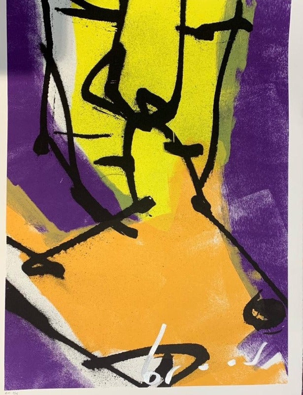 Zelfportret - Zeefdruk Herman Brood